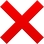 :x: